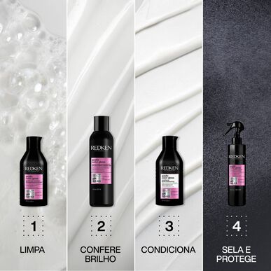 Redken Acidic Color Gloss Heat Protection -lämpösuoja värjätyille ja elottomille hiuksille, 190 ml