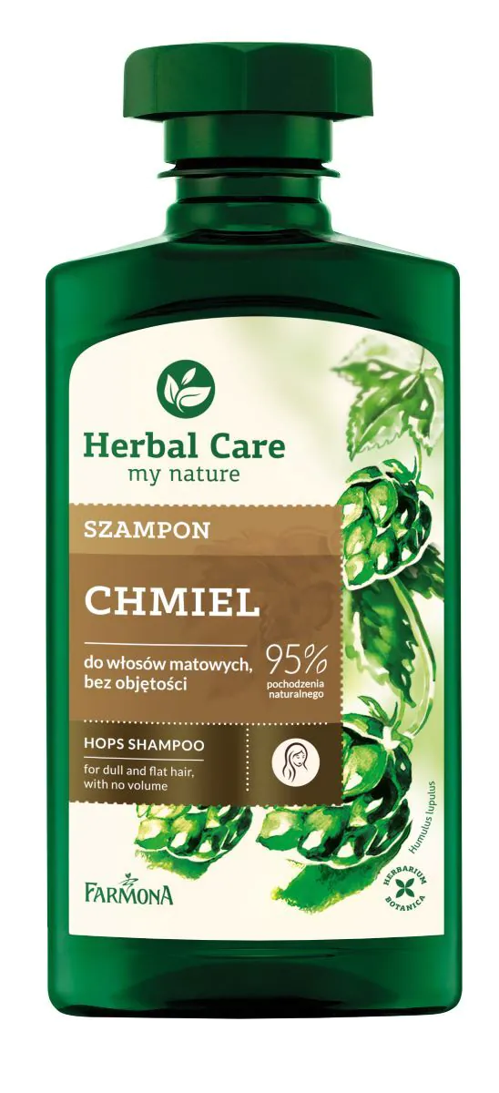 Herbal Care Chmiel Szampon do włosów 330 ml