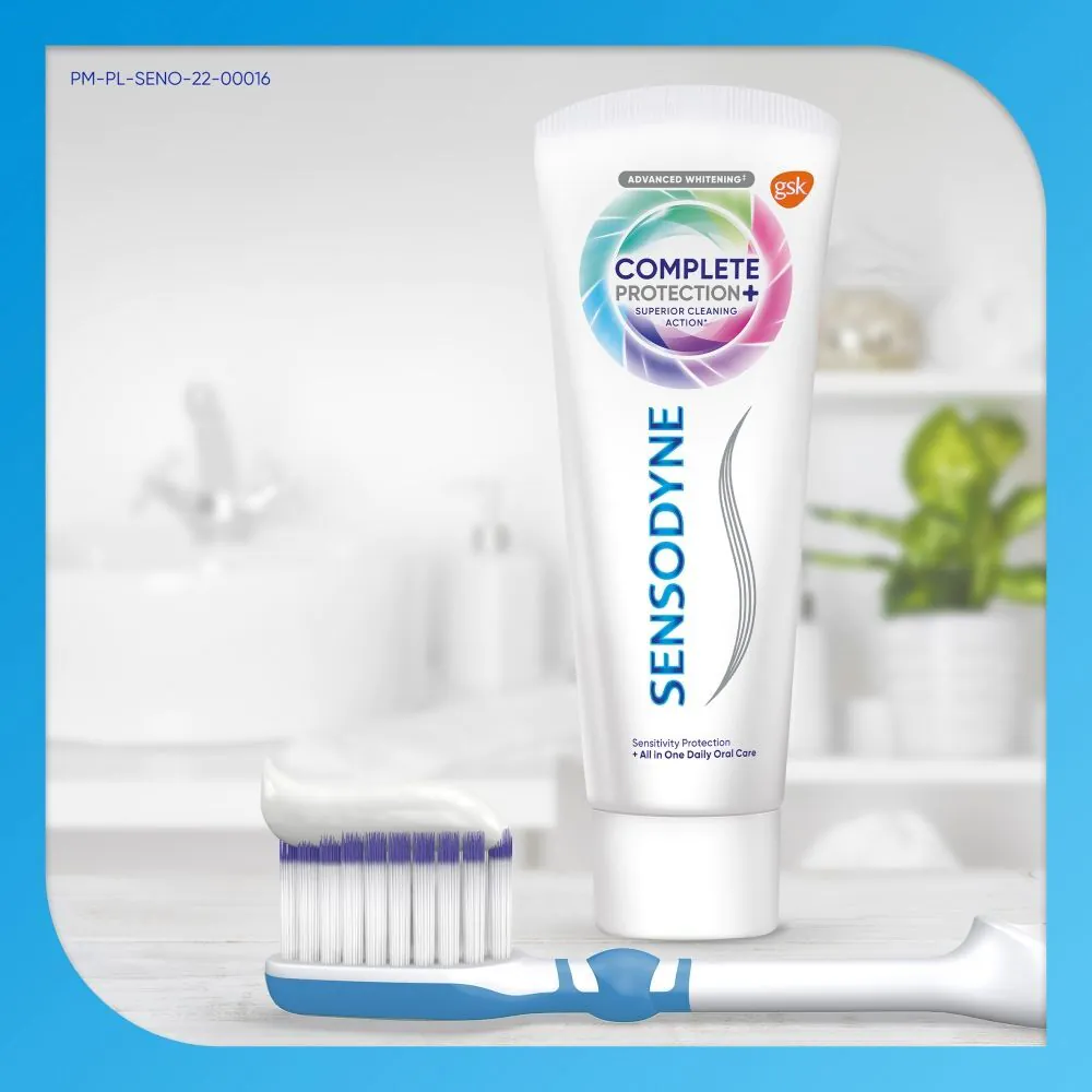 Sensodyne Kompletna Ochrona + Whitening Pasta do zębów