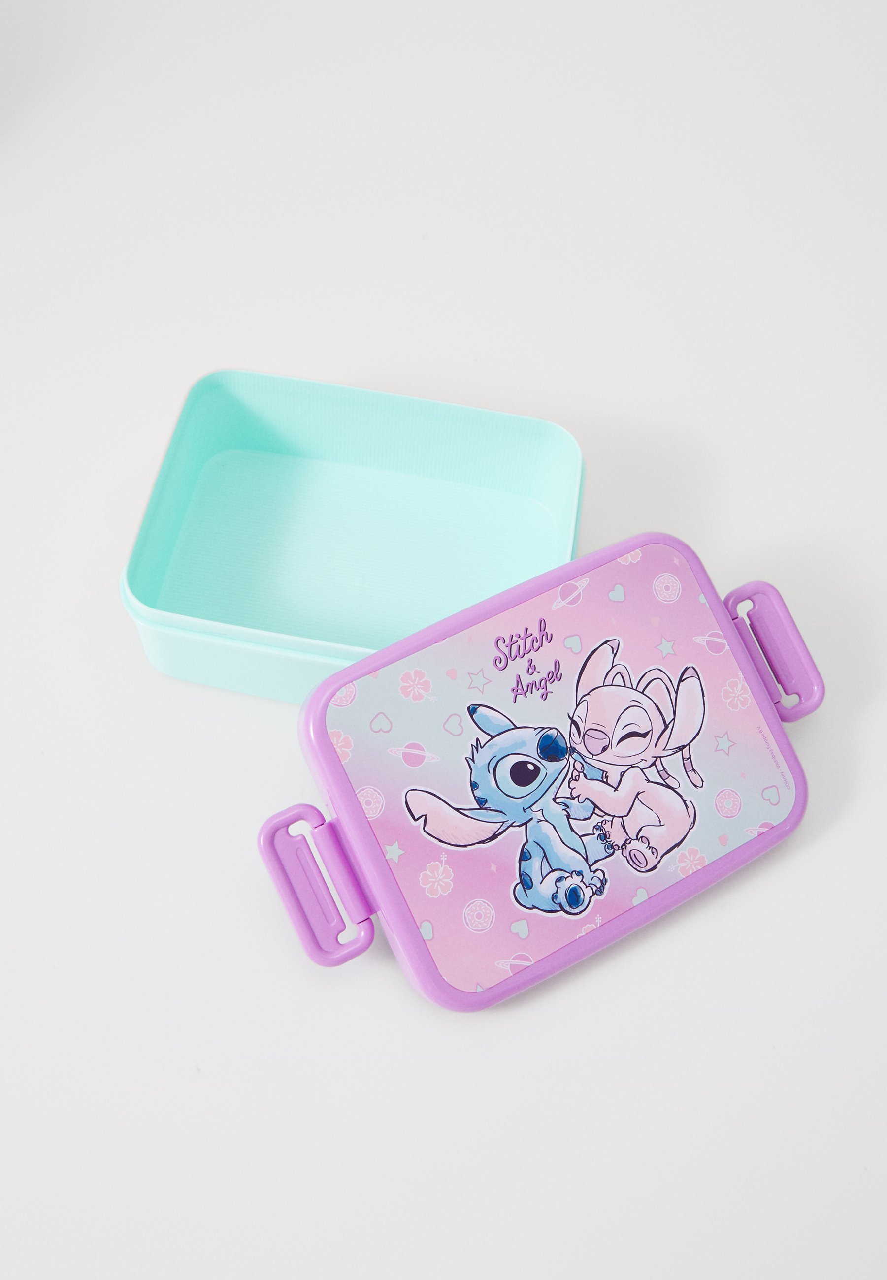 Zestaw obiadowy Kidzroom STITCH UNISEX - Pudełko na lunch - fioletowe