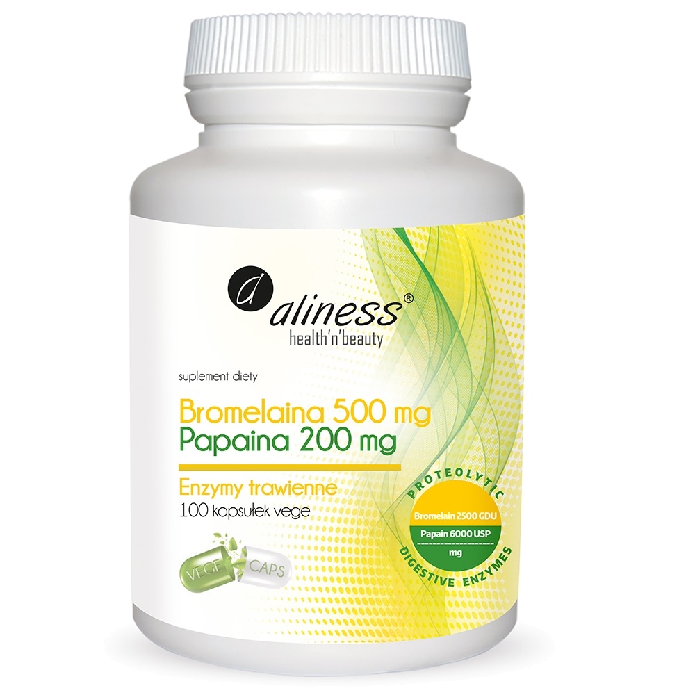 Aliness Bromelain Papaiini