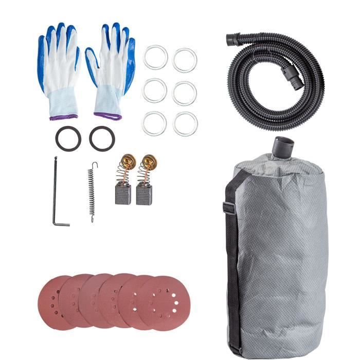 Ponceuse orbitale filaire - VEVOR - Diamètre Ø 225mm - Avec sac sous vide
