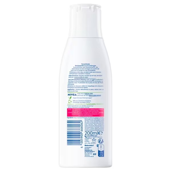 NIVEA Umirujuće mlijeko za čišćenje<br>200ml - Suha koža
