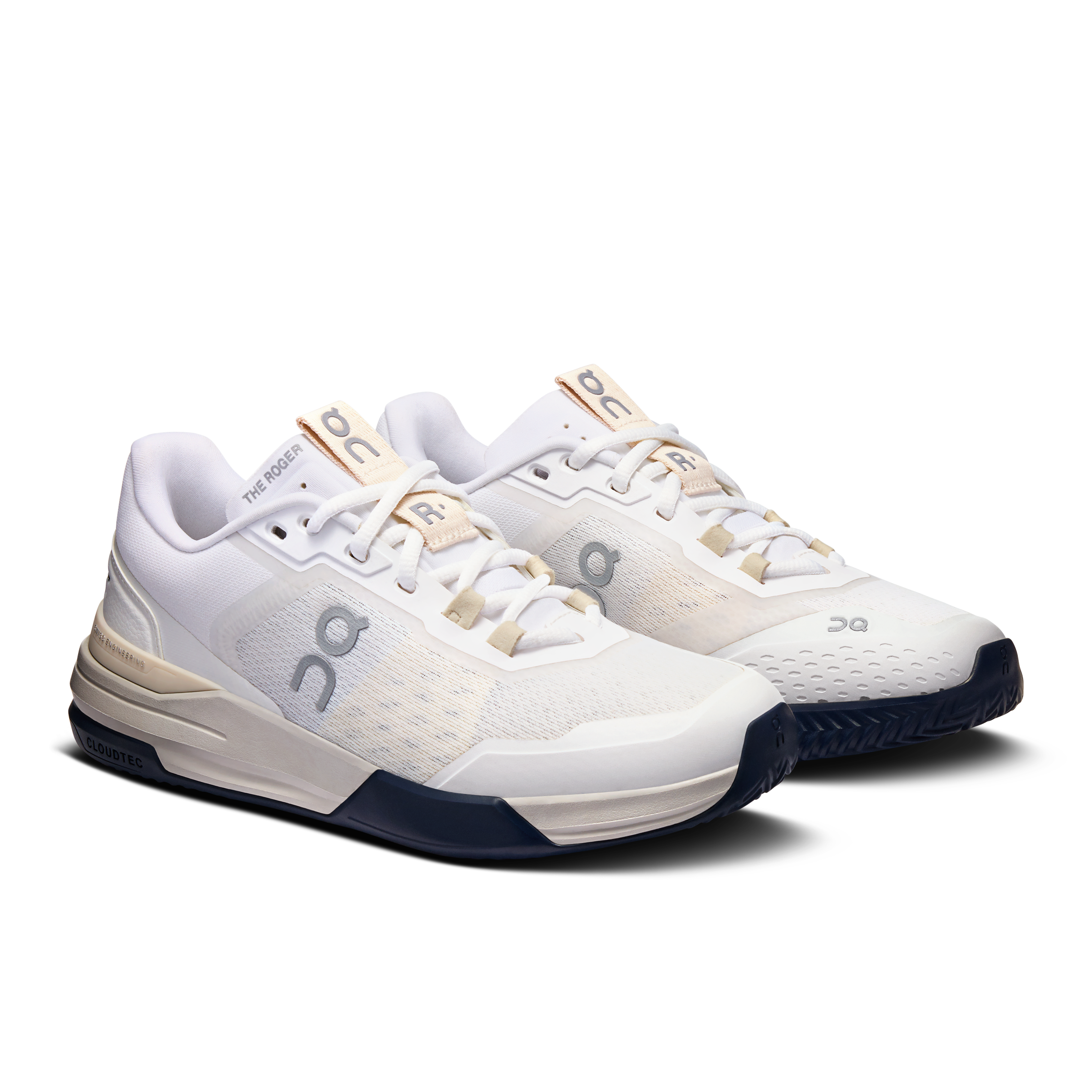 On Dames THE ROGER Advantage Pro Clay White | Crème