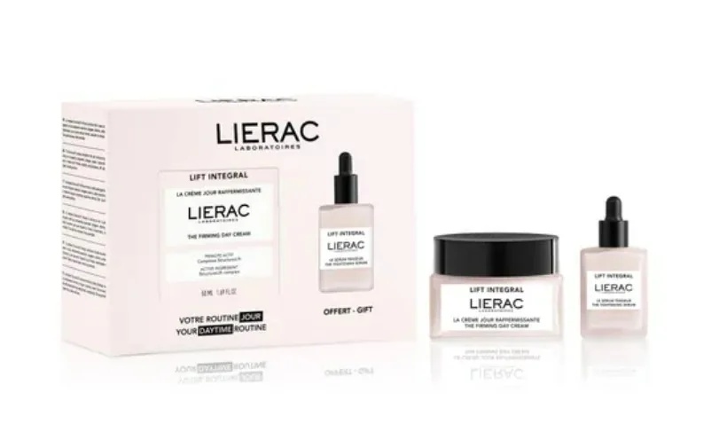 LIERAC Lierac Lift Integral Day Kit nostiprinošs dienas krēms 50 ml + 15 ml nostiprinošs serums bez...