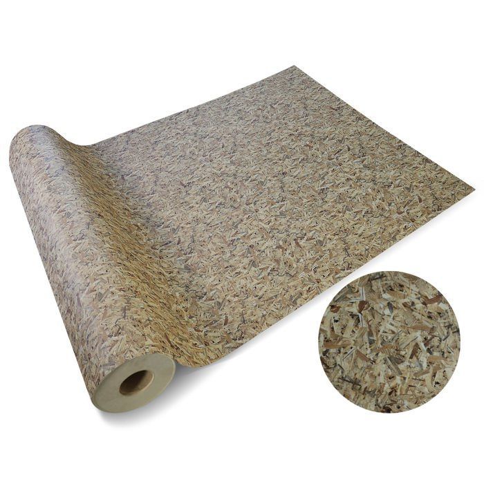 Suelo de vinilo PVC OSB 3D Moonlight de 100 x 200 cm.