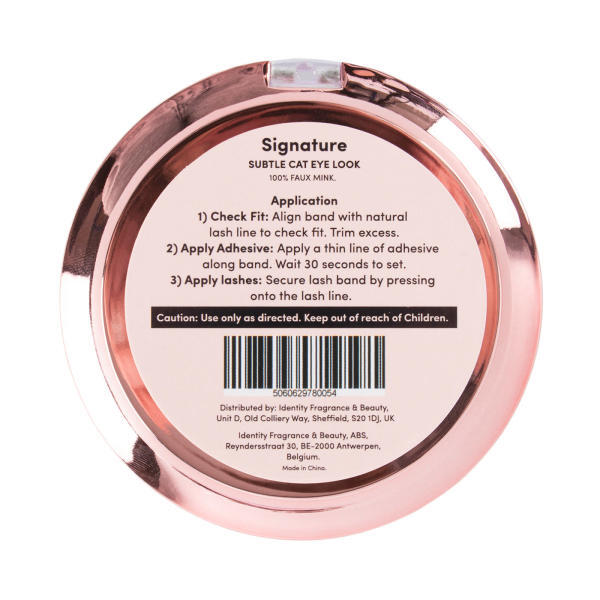 Oh My Lash Signature -musta tekominkkiripset yksittäisille ripsille