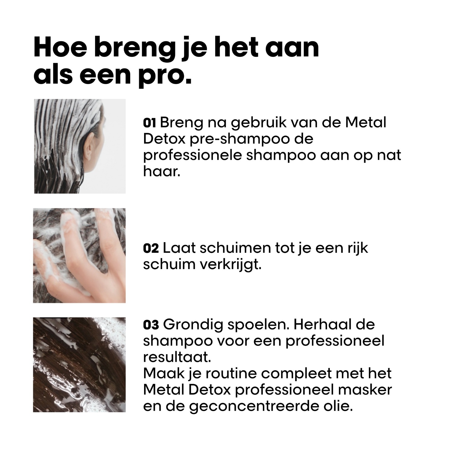 L'Oréal Professionnel matu šampūns Metal Detox - 300 ml