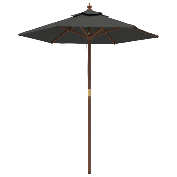 Parasol ogrodowy Antracyt  vidaXL