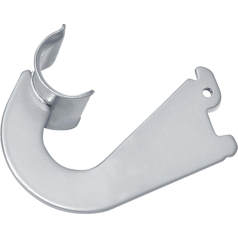 Supporto per asta appendiabiti Home Argento