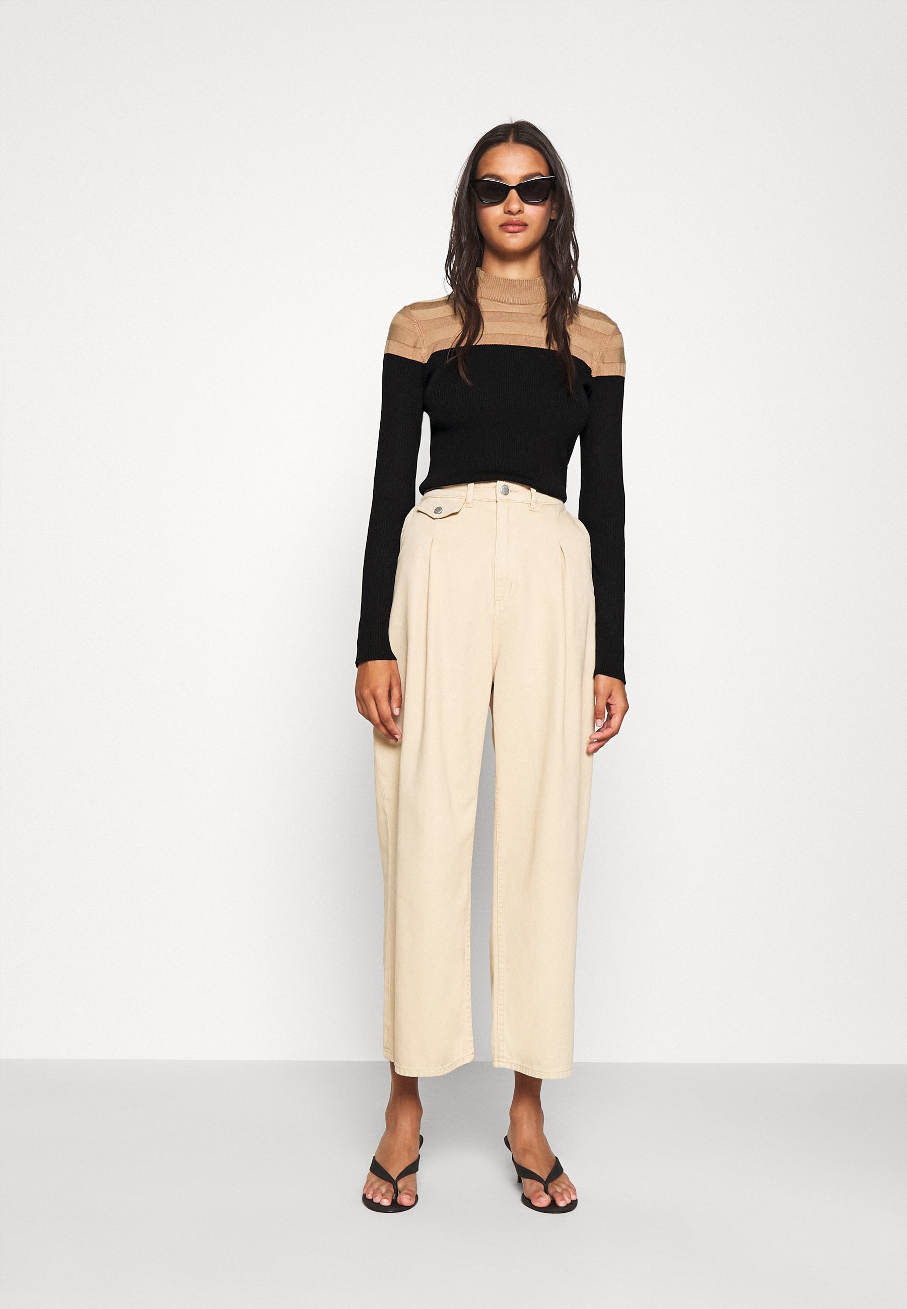 Morgan MICO - Pull - camel/noir
