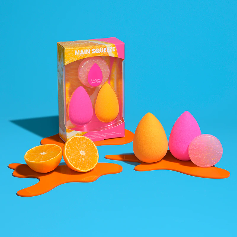 beautyblender® Main Squeeze Blend & Cleanse Set - conjunto de aplicadores de maquiagem
