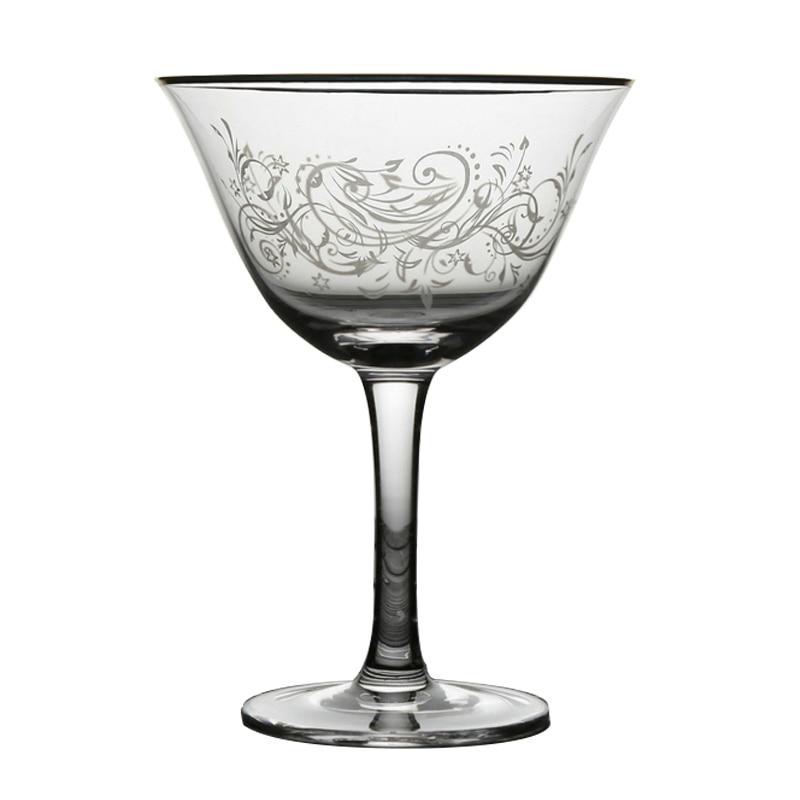 Spedizione gratuita Bicchieri da cocktail Martini, 180 ml (6 once), set da 4