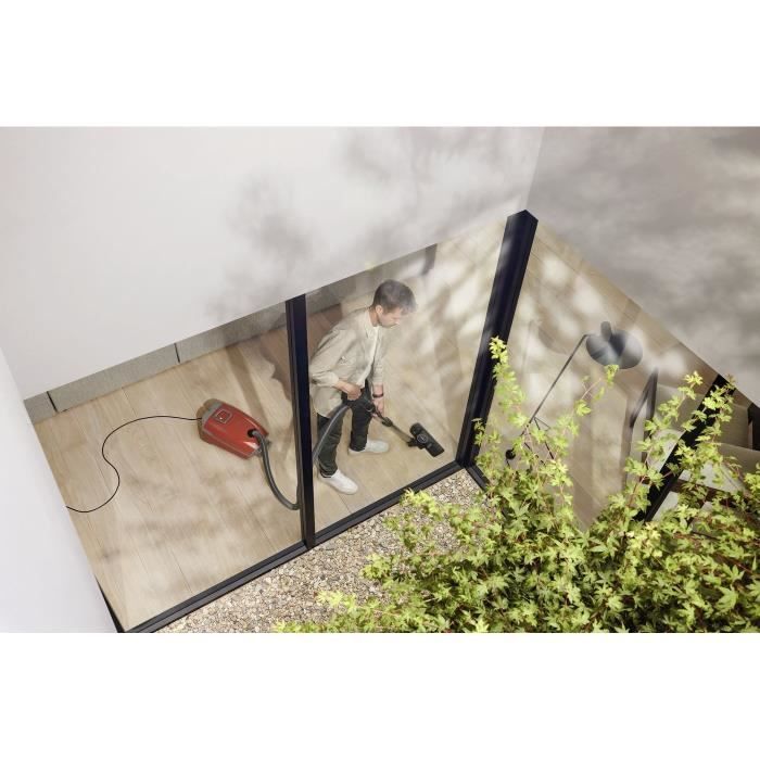 Aspirapolvere a traino Miele Guard L1 - 890 W - Sacchetto da 3,5 L - Interfaccia touch LED - Terracotta