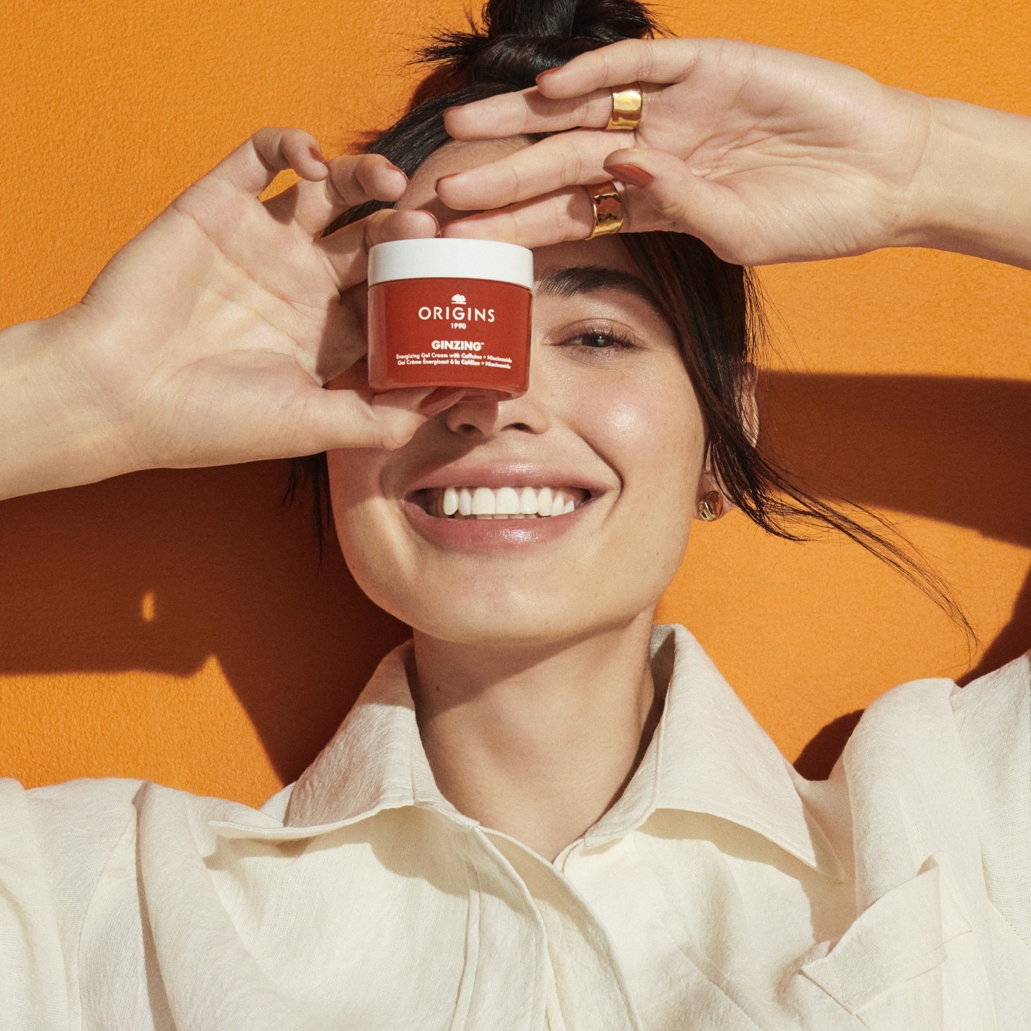 Origins GinZing™ enerģijas želejas krēms ar kofeīnu un niacinamīdu – 30 ml