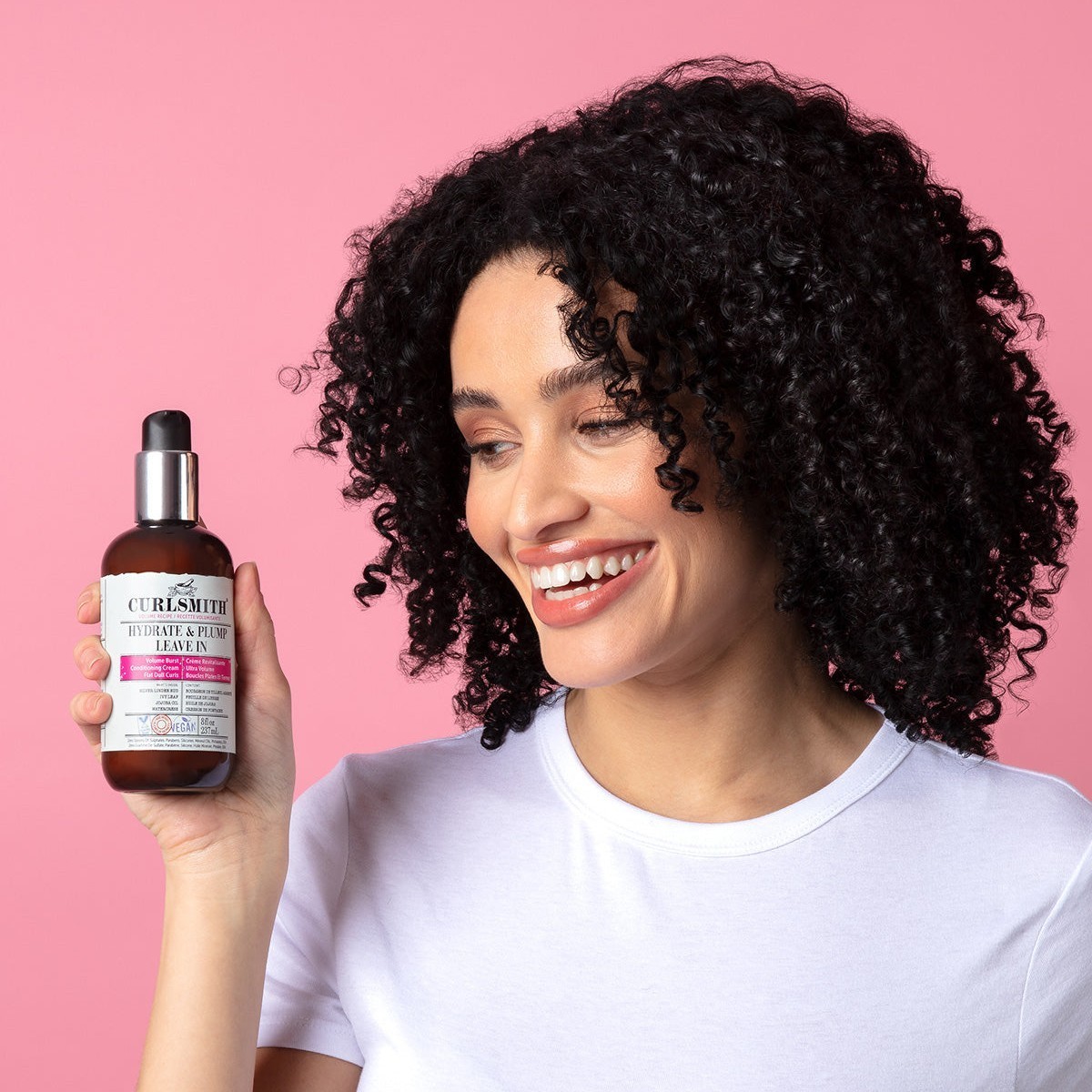 Curlsmith regenerator u spreju bez ispiranja za stiliziranje kose: hidratacija i volumen – 237 ml