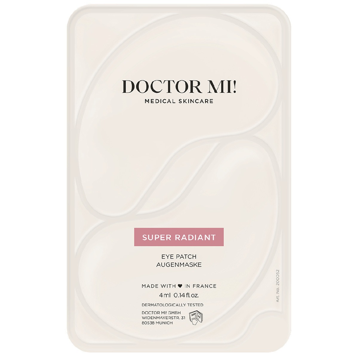 DOCTOR MI! SUPER RADIANT Eye Patch