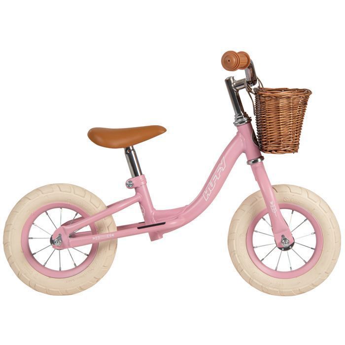 Loopfiets voor kinderen - HUFFY - Vintage - 25 cm wielen - Rietmandje - Geschikt voor kinderen van 2 tot 4 jaar