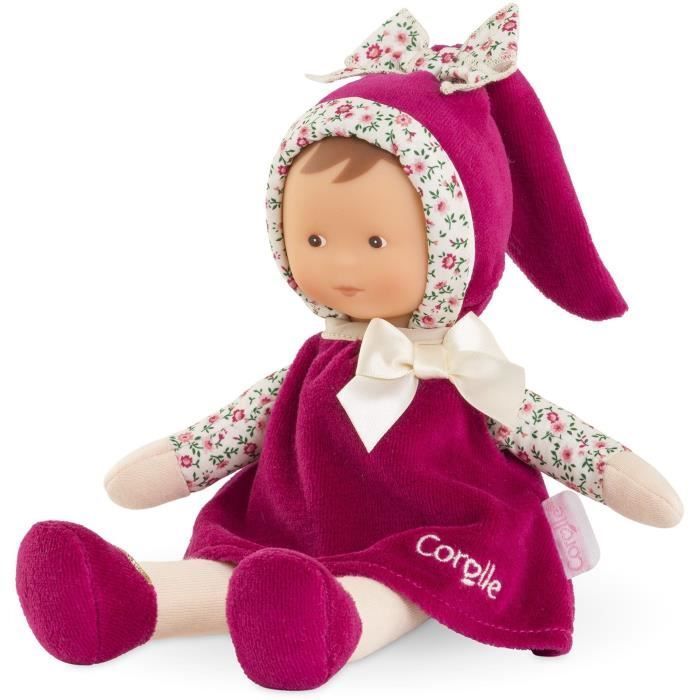 Corolle Miss Rose Grenadine soft toy - 25 cm - vanilla scent - from birth