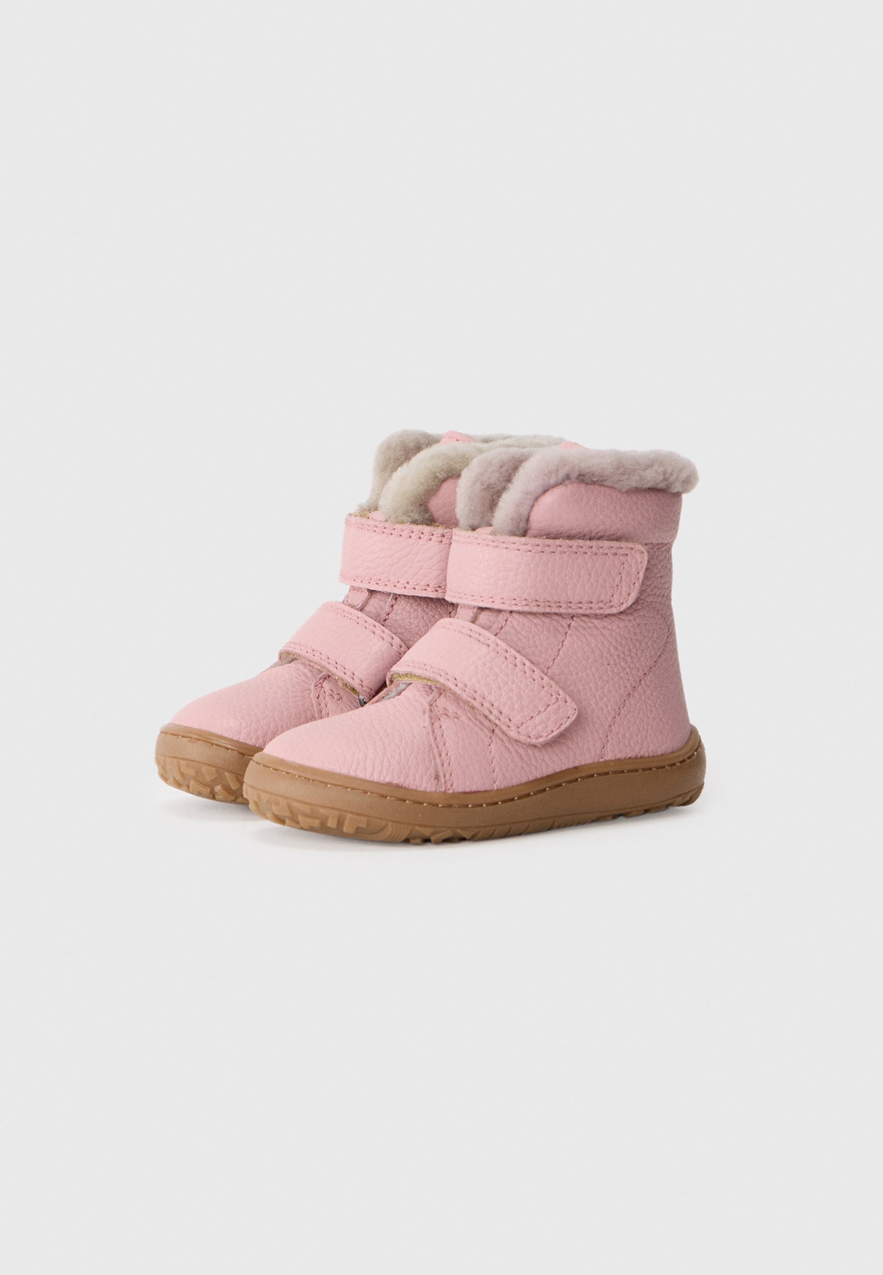 Froddo BAREFOOT FURRY - Enkellaarsjes - roze