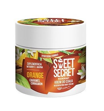 Sweet Secret atjaunojošais mitrinošais krēms ar apelsīnu aromātu Kosmētika