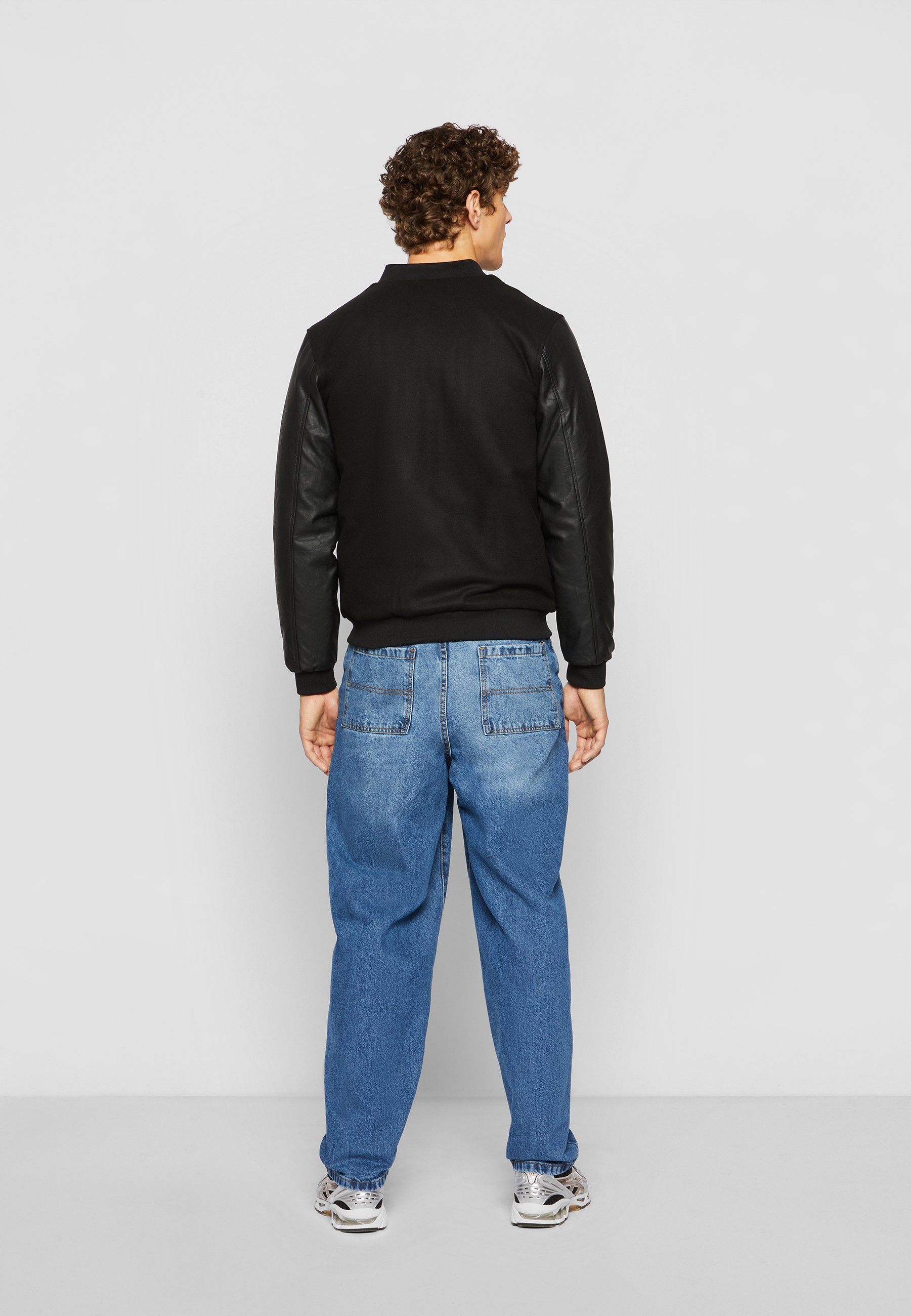 Urban Classics OLDSCHOOL COLLEGE - Bomberjack - zwart