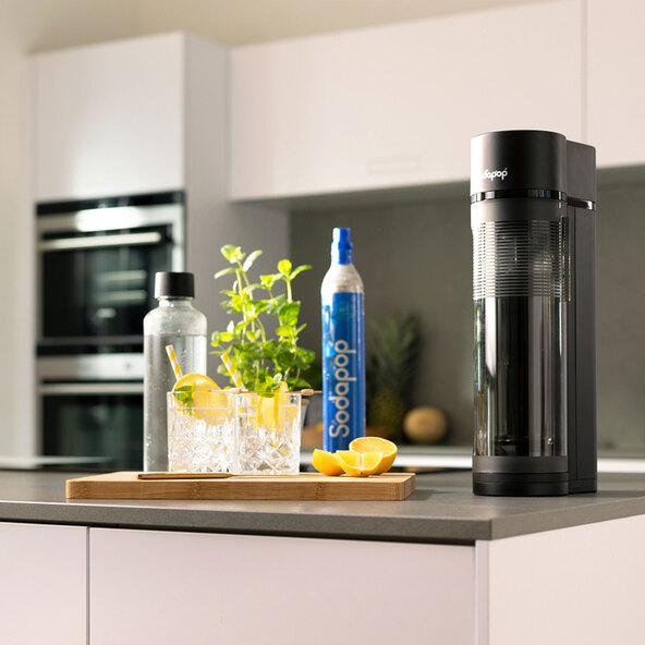 Wassersprudler Logan, inkl. CO2 Zylinder, 5-tlg.