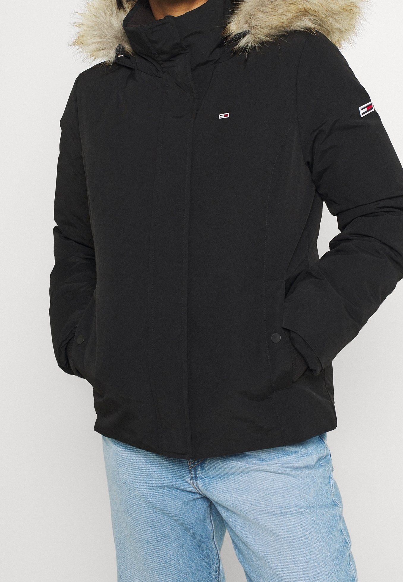 Giacca imbottita Tommy Jeans - nera