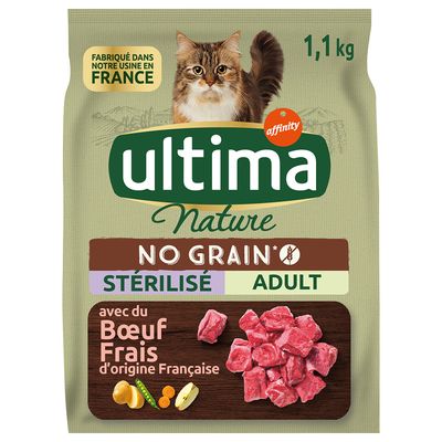 Ultima Nature Getreidefrei Sterilisiert - Rindfleisch