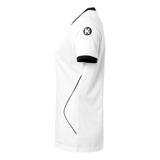 Curve Camiseta Mc De Mujer Blanco/negro Kempa