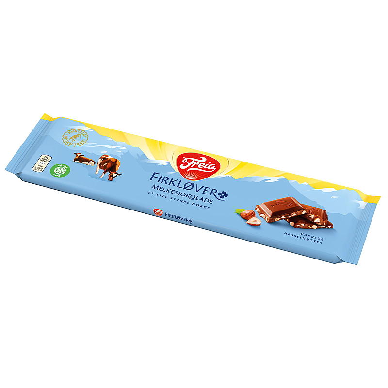 Chocolate con leche Freia Trébol de cuatro hojas 200 g Freia