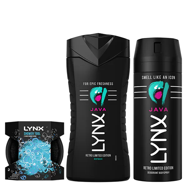 Sada tělového a sprchového gelu Lynx Java