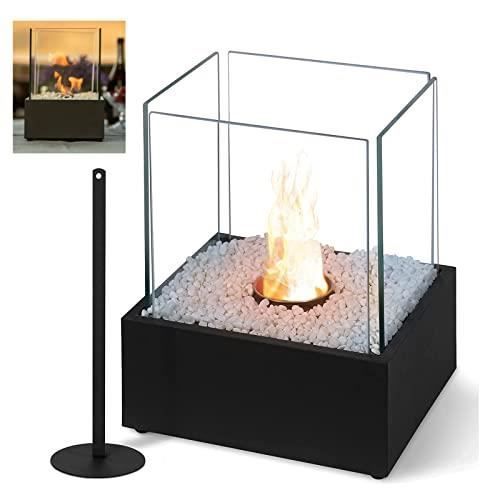 Cheminée de table à l'éthanol Bioéthanol LZQ - Style 4 - Pour intérieur et extérieur