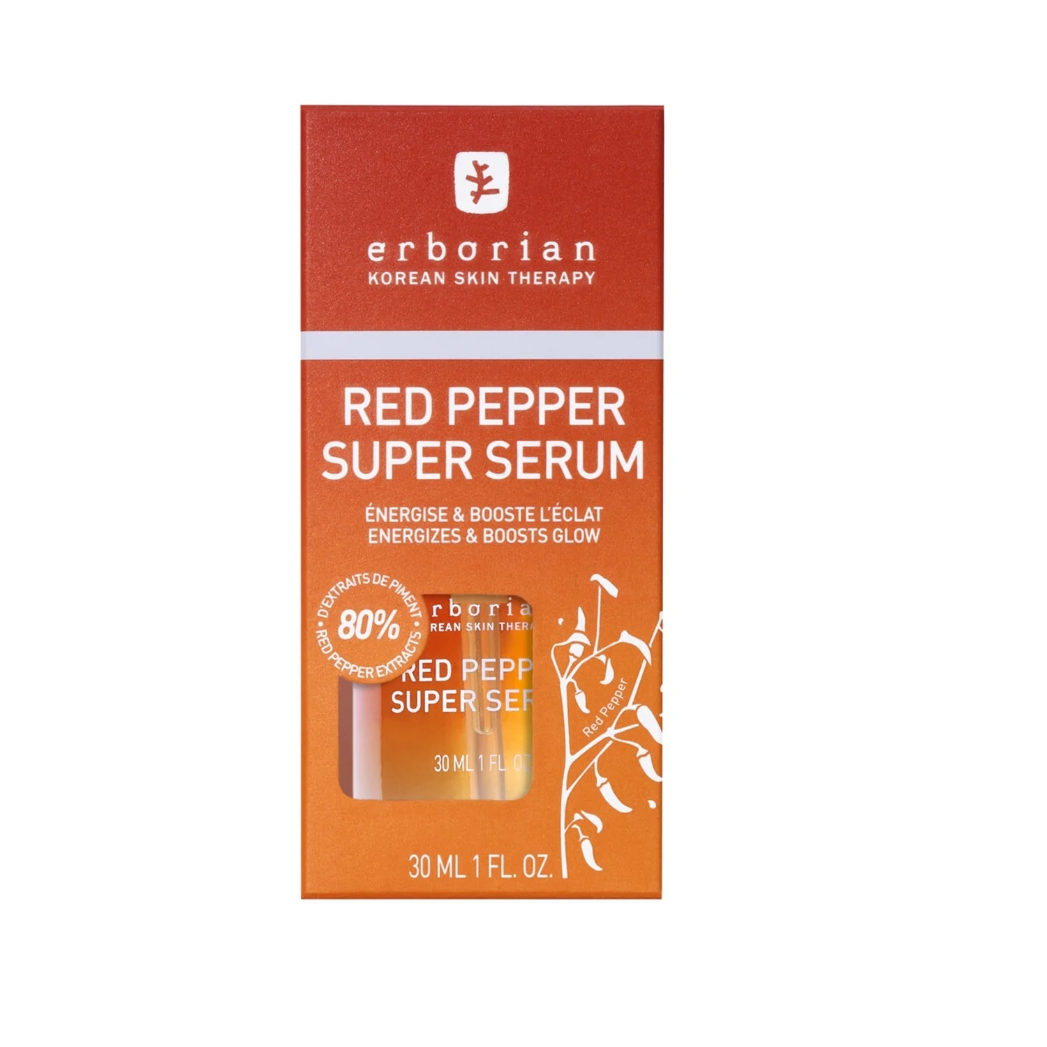 Red Pepper Red Pepper Super Serum - Siero viso illuminante, Siero viso effetto globale