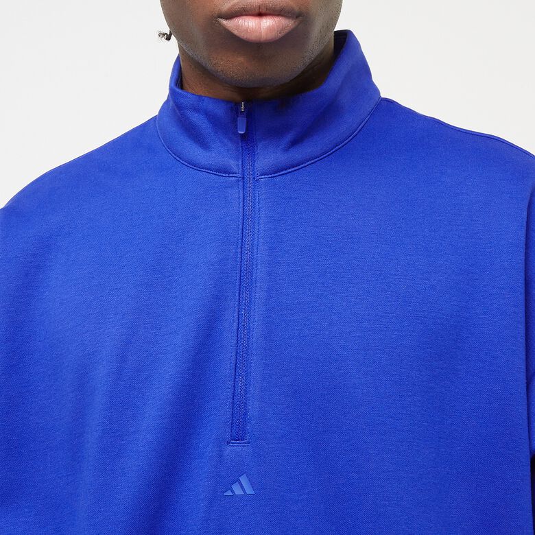 Basketbalfleece met halve rits
