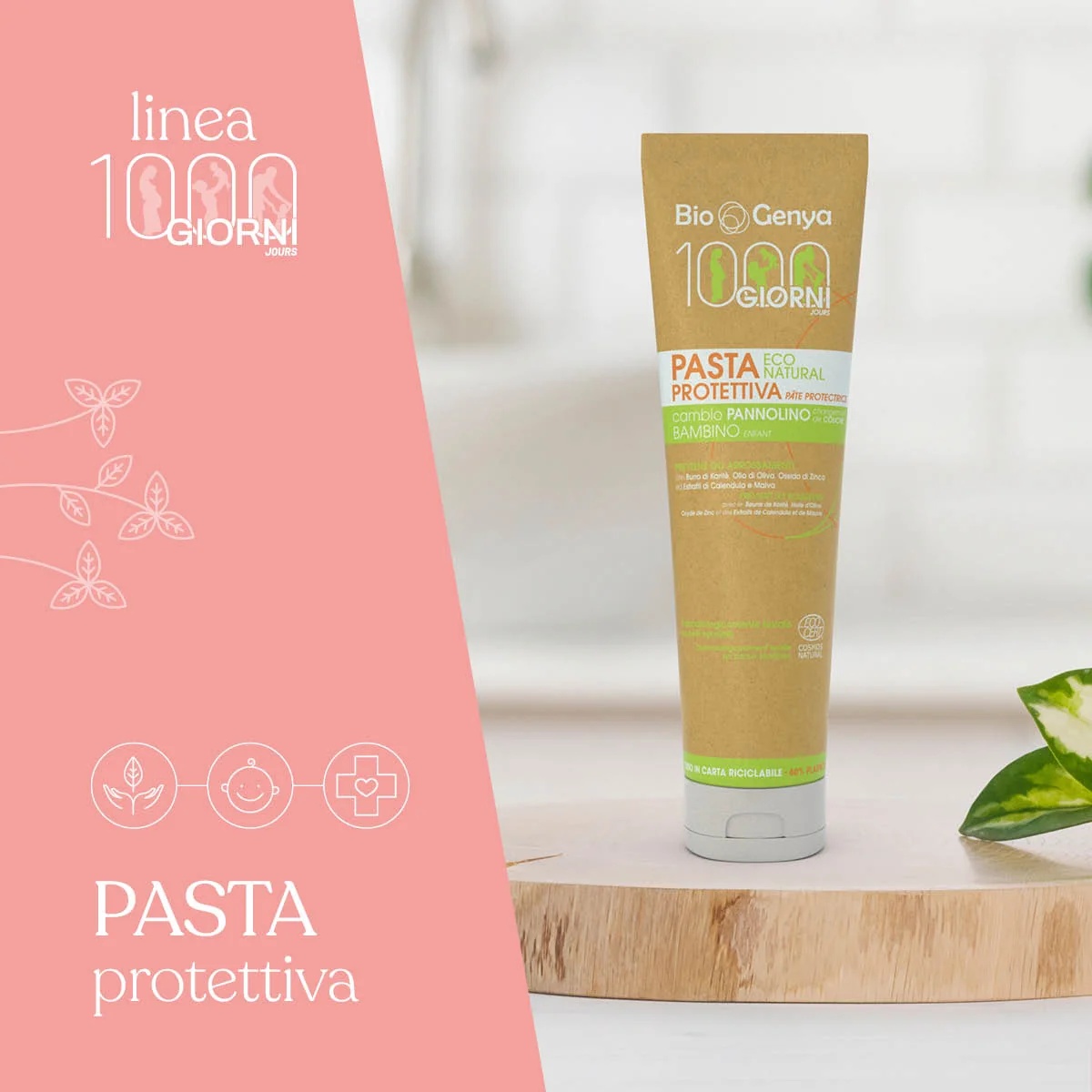 BIOGENYA Biogenya 1000 g pasta 100 ml Voorkomt roodheid