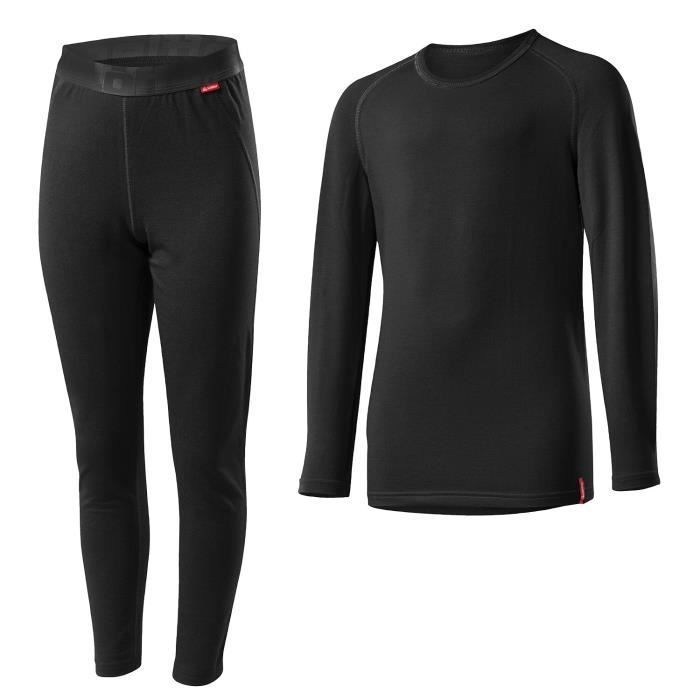 Löffler Transtex Warm children's long ski suit - black - 6 years