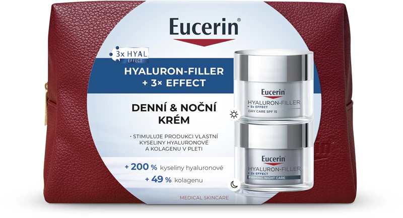 Eucerin Hyaluron-Filler + 3x Effect gezichtsverzorgingsset voor dag en nacht