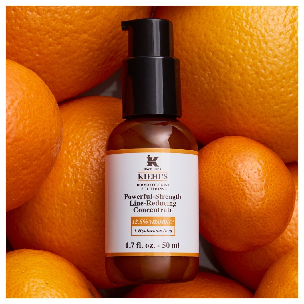 Kiehl's C vitamīna serums – augstas devas, grumbu mazinošs koncentrāts – 50 ml