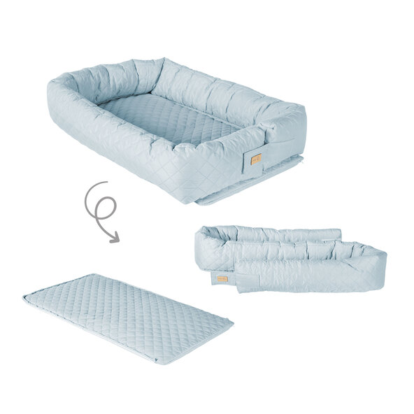in 1 baby lounge, turquoise