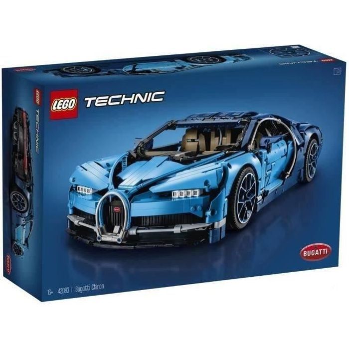 LEGO® Technic 42083 Bugatti Chiron, Exclusive Collectible Super Sports Car Model, Building Kit for Adults