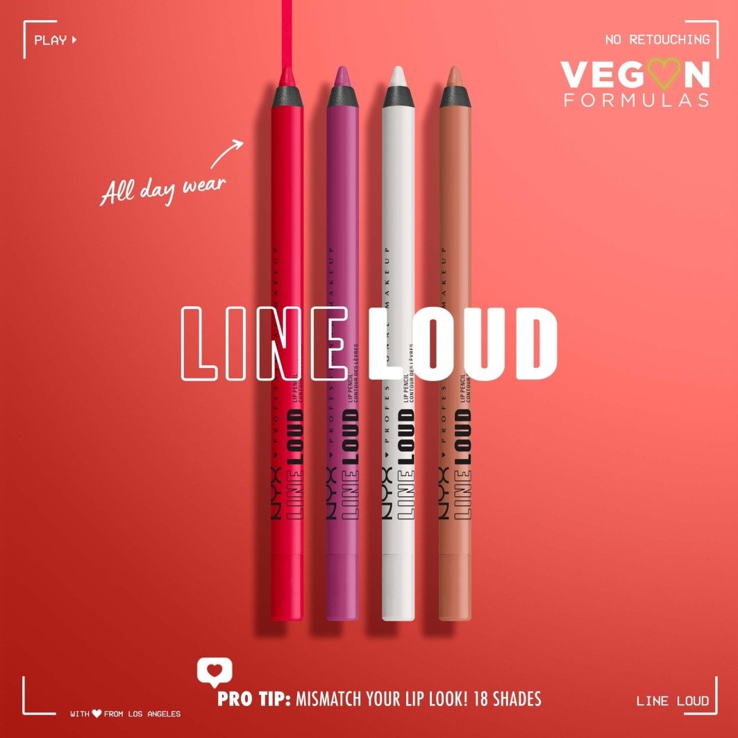 NYX Professional Makeup Lipliner Line Loud svinčnik za ustnice - 1,2 g