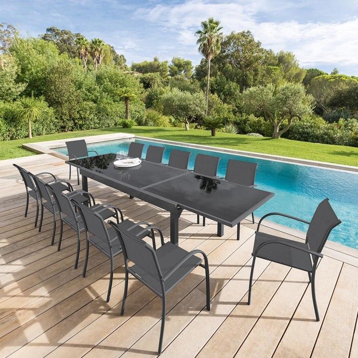 Table de jardin extensible 