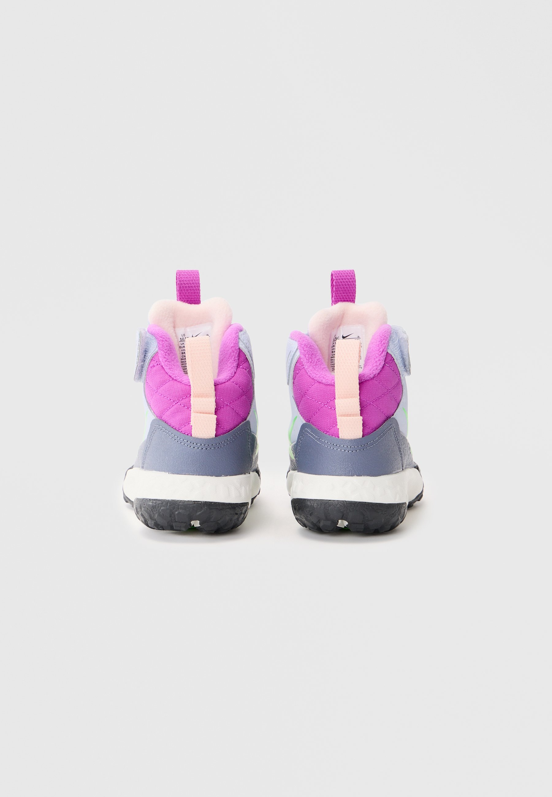 Nike Sportswear TERRASCOUT UNISEX - Pantofi sport cu talpă înaltă - ghost/green strike/light carbon/vivid purple