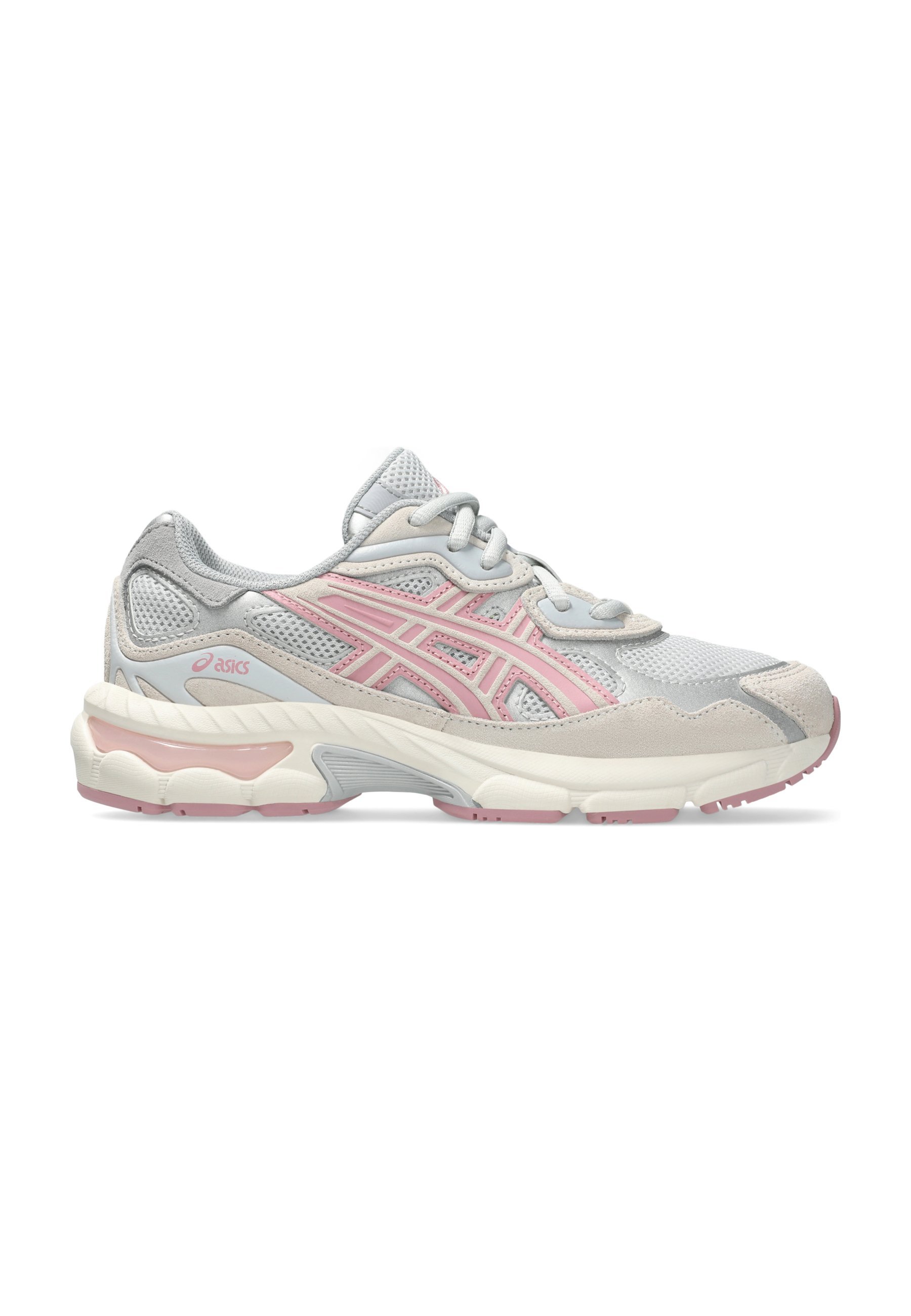 ASICS SportStyle GEL-NYC GS - Tênis - cinza glaciar e flor de cone