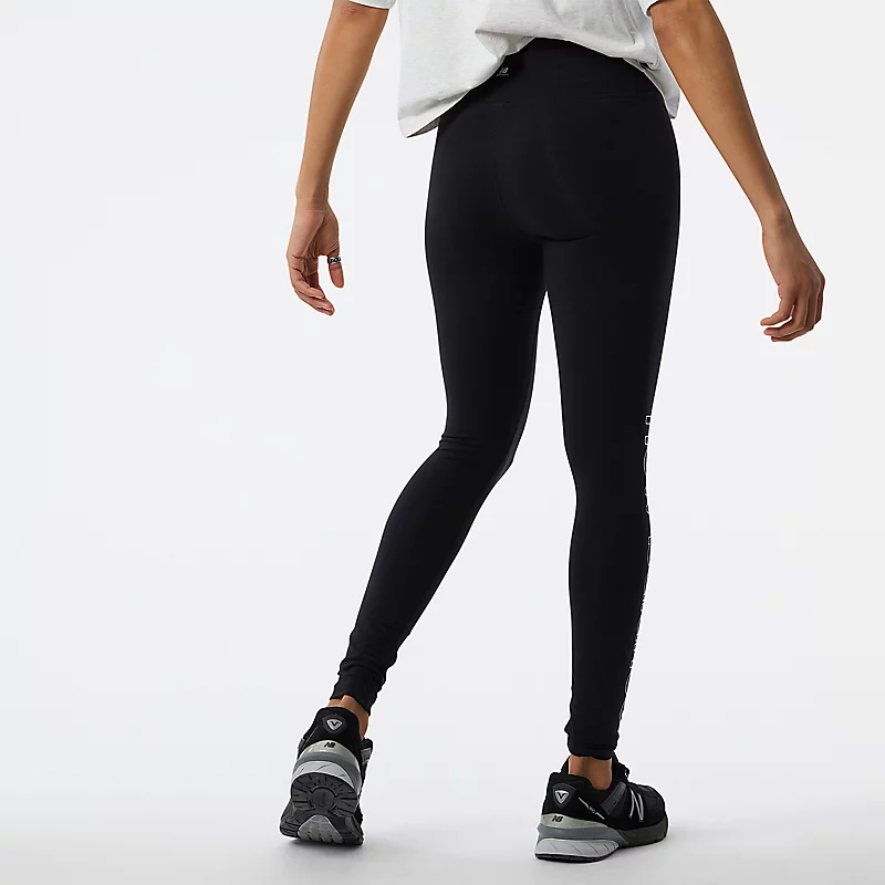 Damskie legginsy NB Essentials – CZARNE