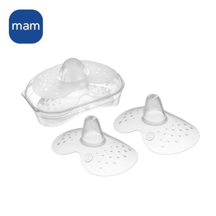 MAM Allaitement Bout de Sein Silicone Taille S 2 unités