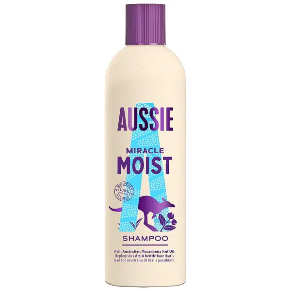 Aussie šampón Miracle Moist pre suché a krepovité vlasy 300ml