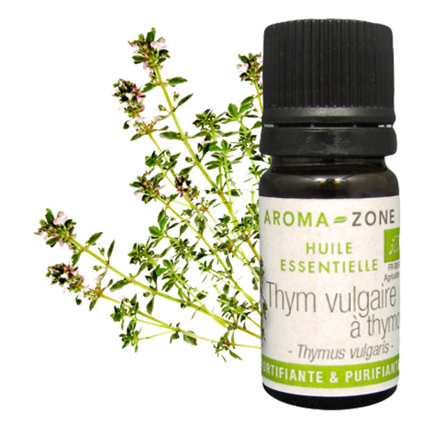 Huile essentielle Thym à thymol de Provence BIO 5ml