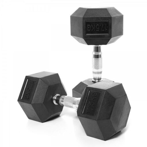  Gantere hexagonale 17,5 kg. Seven. Vimas Sport
